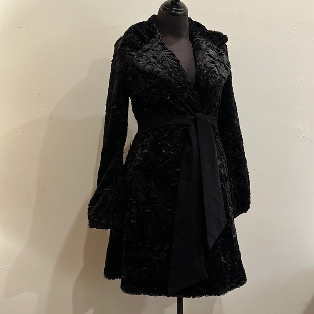 hazel velvet coat